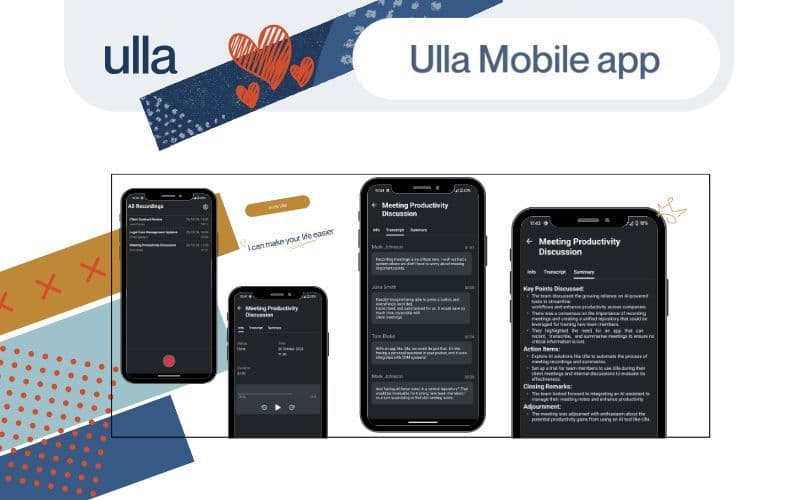 Ulla Mobile: capture offline meetings and more